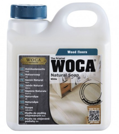 Woca Natural Soap - White Color 1 Liter